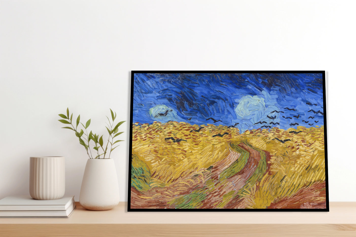 Plakat   Pole Pszenicy z Krukami, Van Gogh Vintage