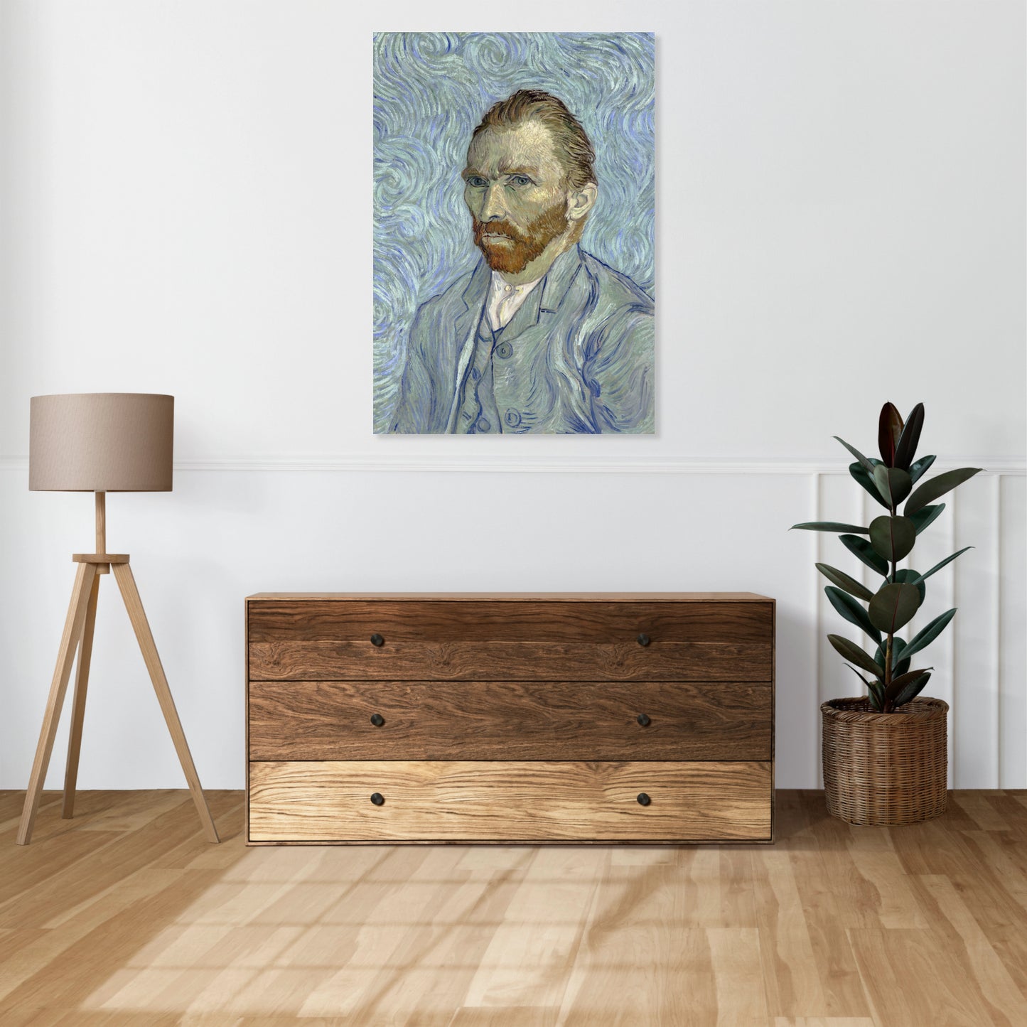 Obraz   Self-Portrait 3, Van Gogh Vintage do Salonu