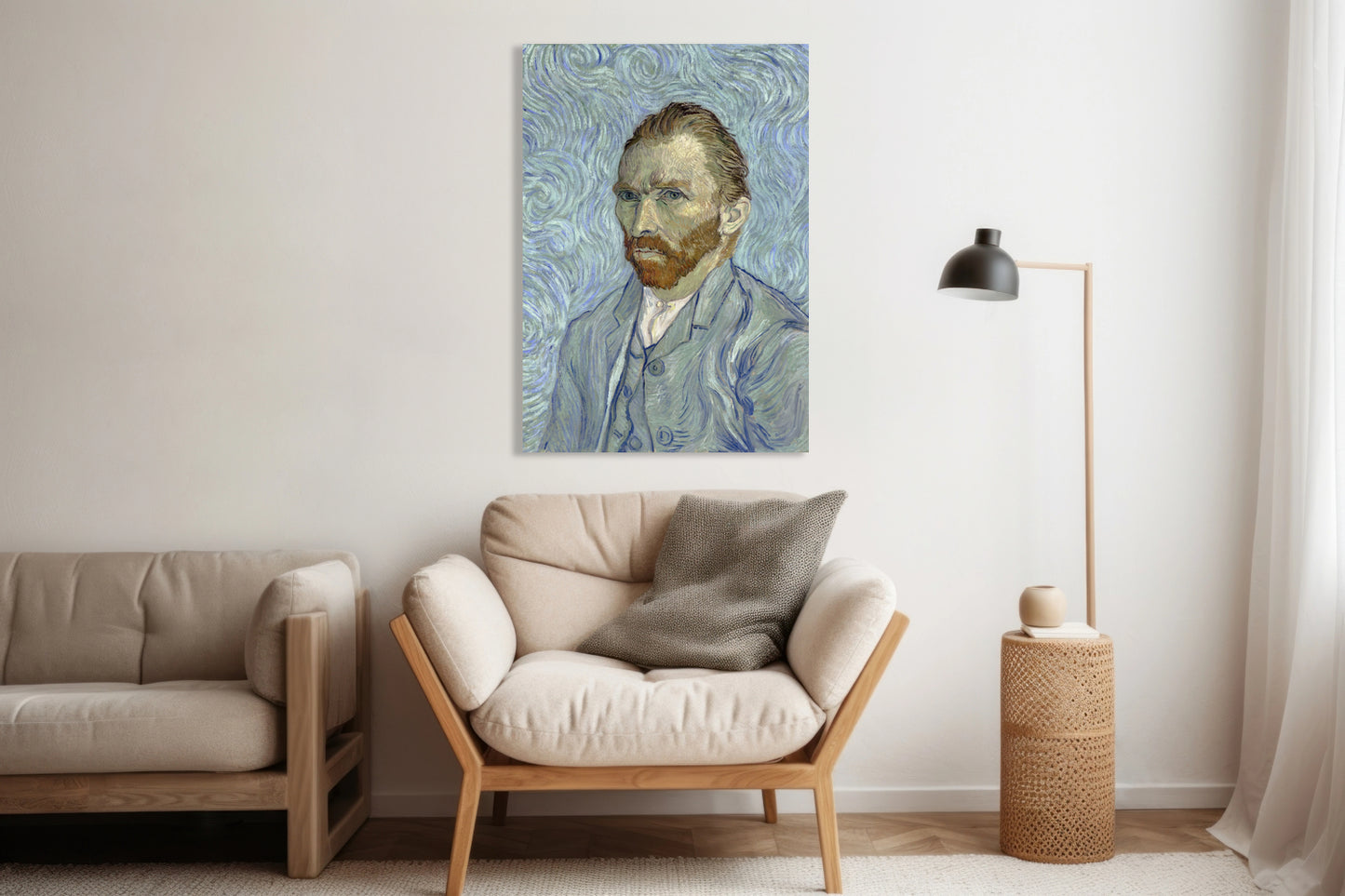 Obraz   Self-Portrait 3, Van Gogh Vintage do Salonu