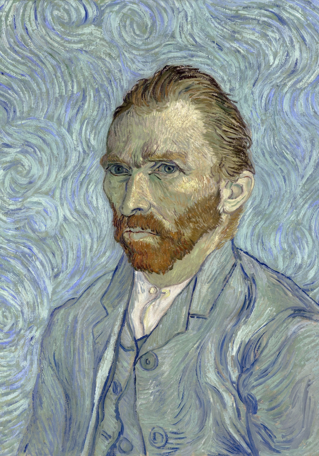 Plakat   Self-Portrait 3, Van Gogh Vintage do Salonu