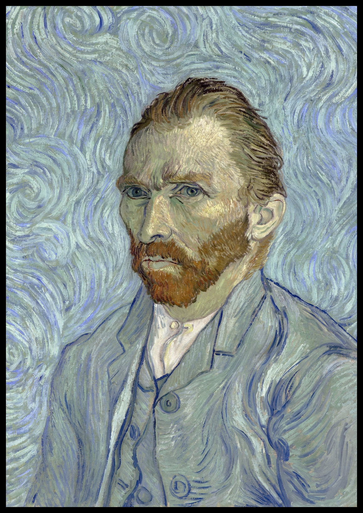 Plakat   Self-Portrait 3, Van Gogh Vintage do Salonu