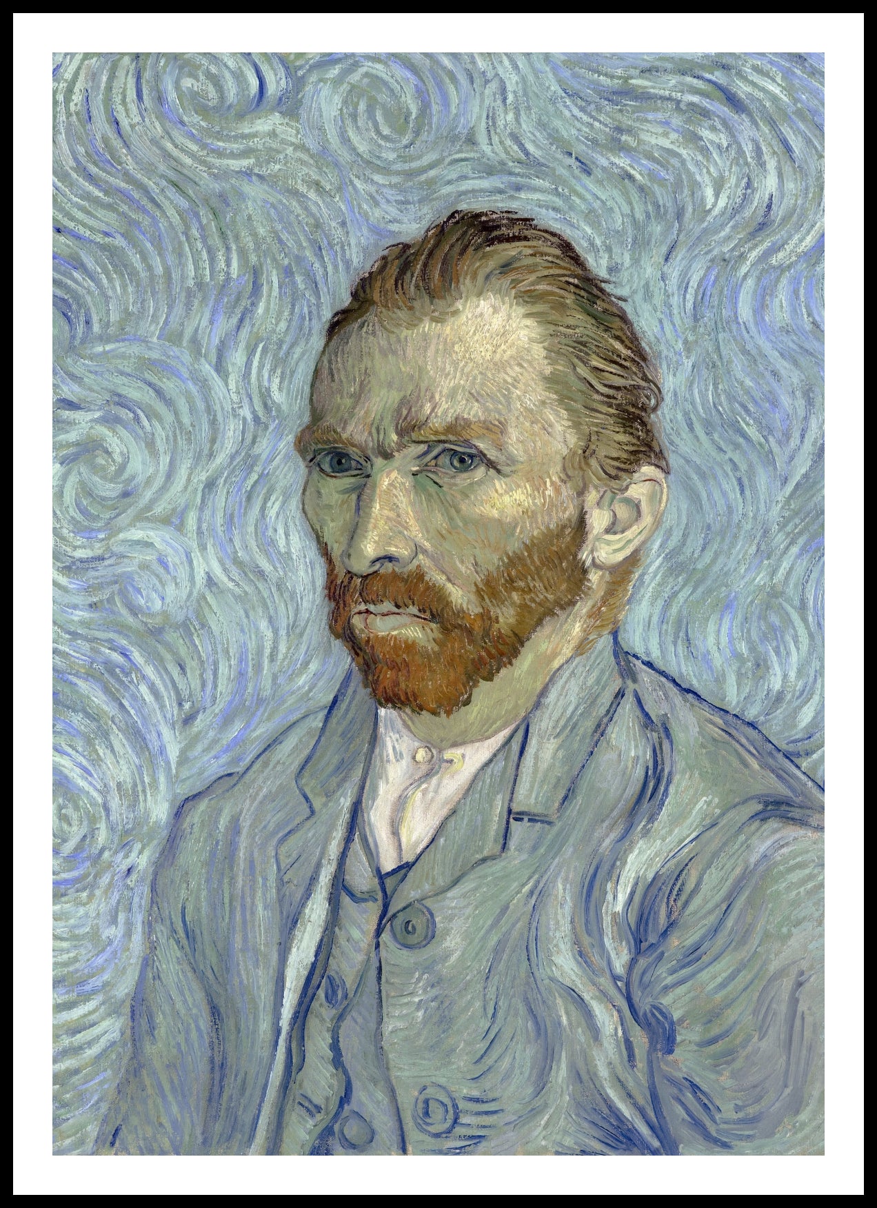 Plakat   Self-Portrait 3, Van Gogh Vintage do Salonu