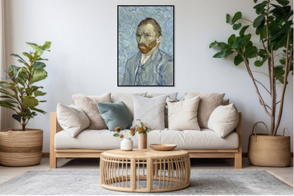 Plakat   Self-Portrait 3, Van Gogh Vintage do Salonu