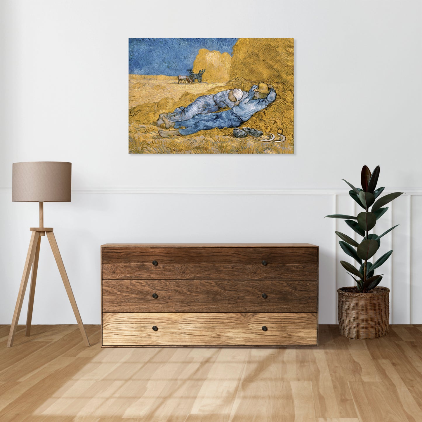 Obraz  Siesta, Van Gogh Vintage do Salonu