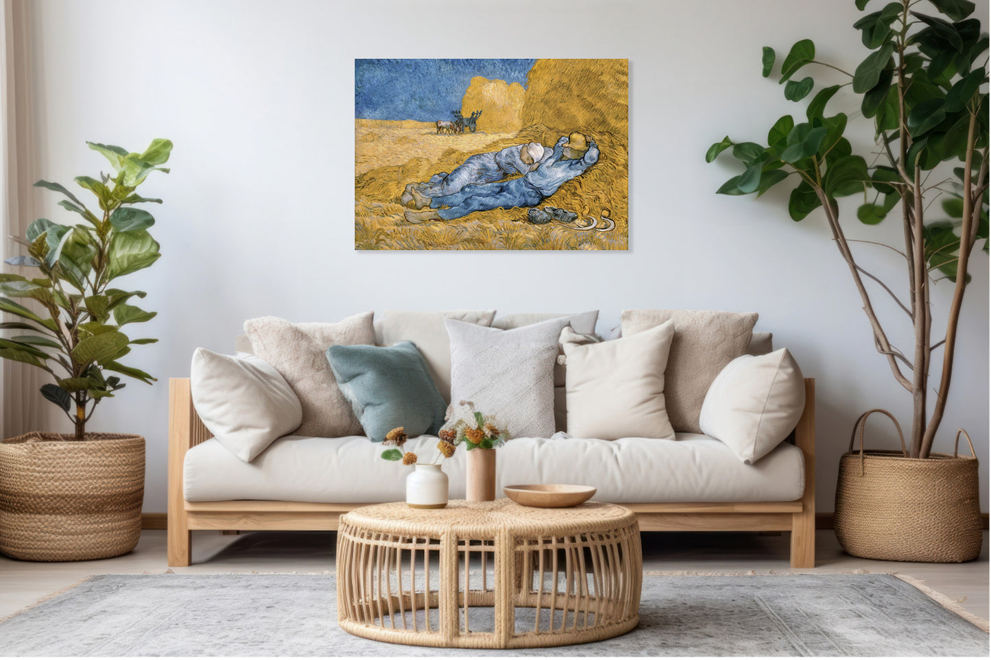 Obraz  Siesta, Van Gogh Vintage do Salonu