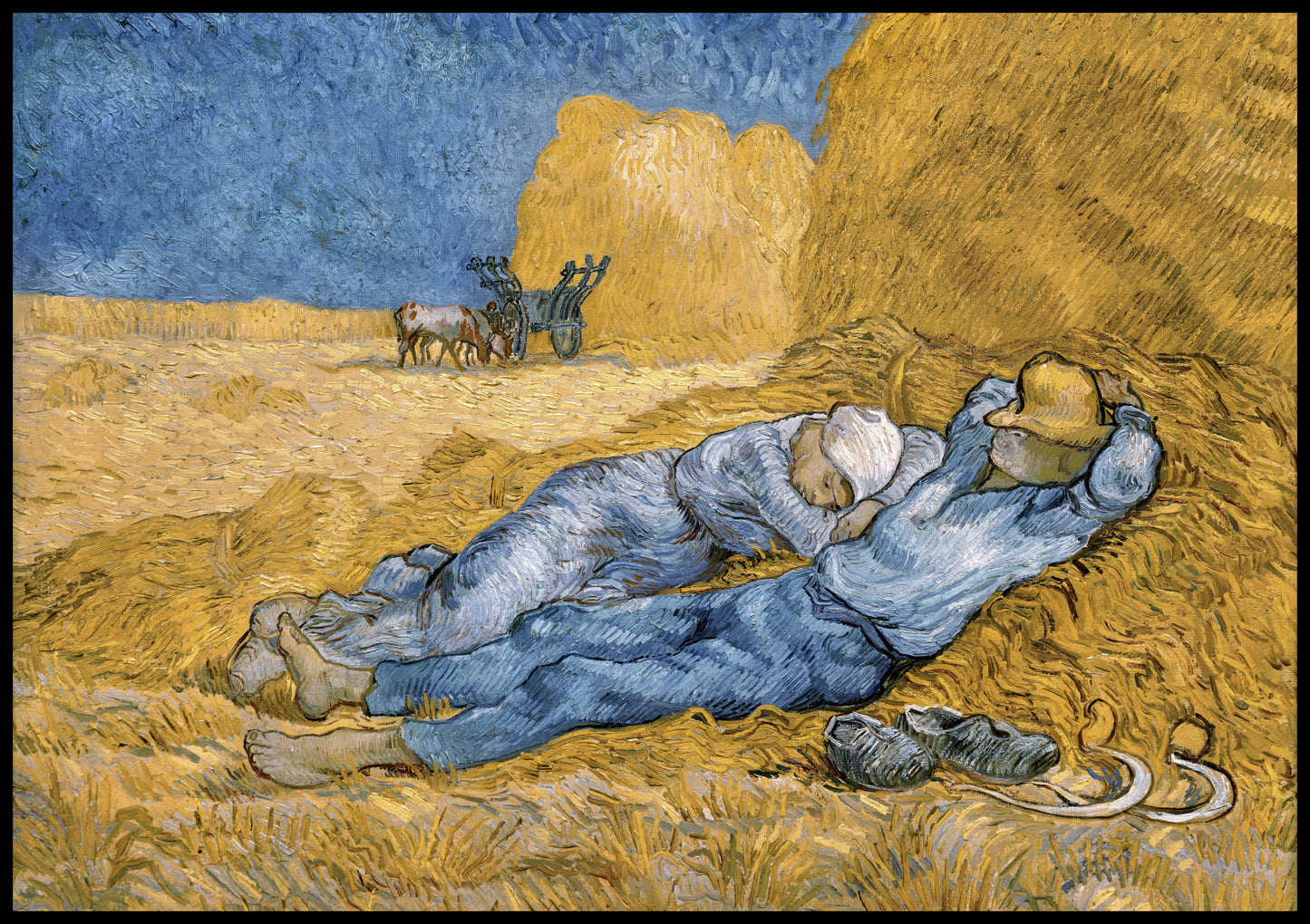 Plakat  Siesta, Van Gogh Vintage do Salonu