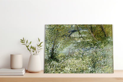 Obraz  River Bank in Springtime, Van Gogh Vintage