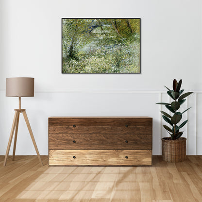Plakat  River Bank in Springtime, Van Gogh Vintage