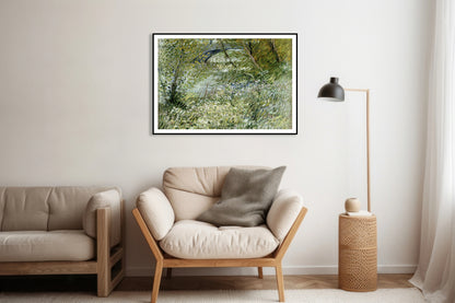 Plakat  River Bank in Springtime, Van Gogh Vintage