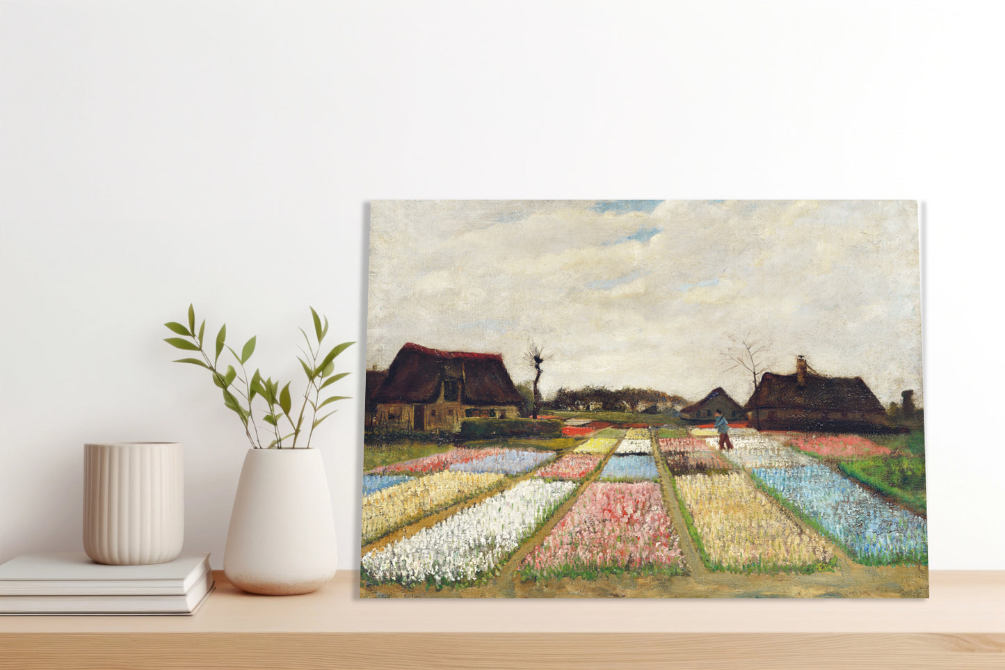 Obraz  Flower Beds in Holland, Van Gogh Vintage