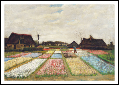 Plakat  Flower Beds in Holland, Van Gogh Vintage