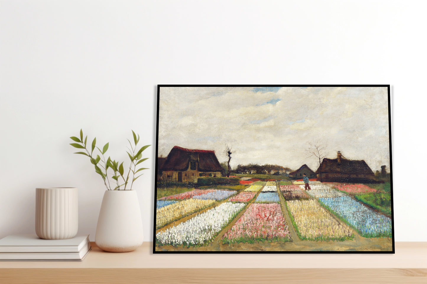 Plakat  Flower Beds in Holland, Van Gogh Vintage