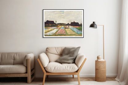 Plakat  Flower Beds in Holland, Van Gogh Vintage