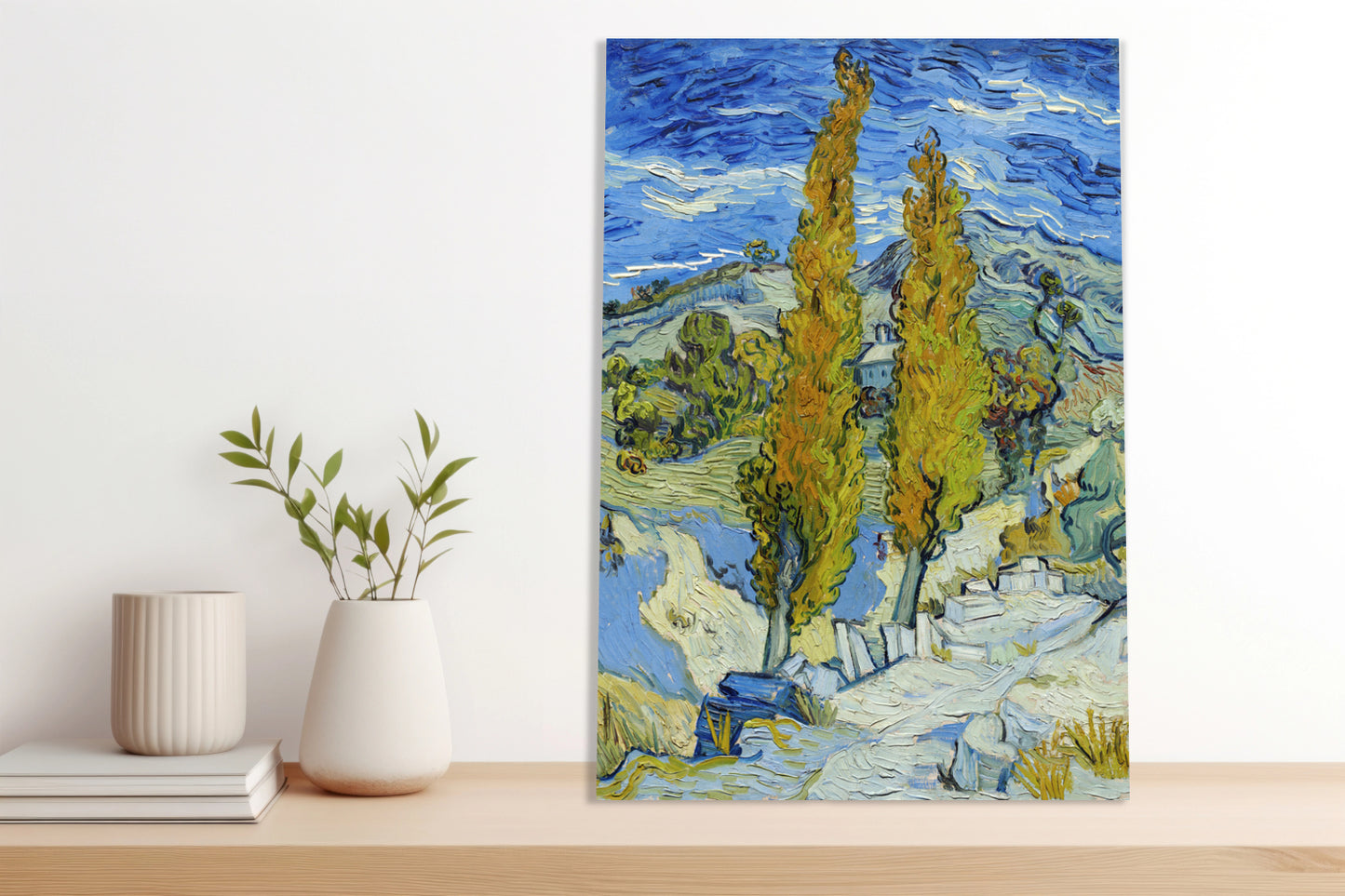 Obraz  The Poplars at Saint-Rémy, Van Gogh Vintage