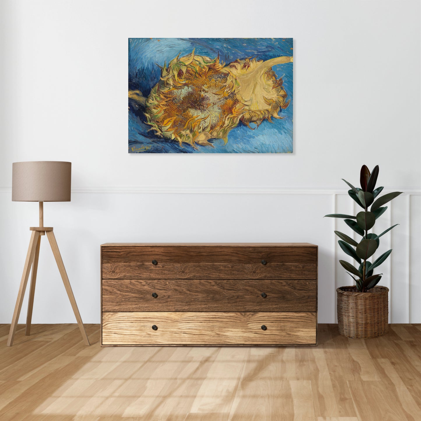 Obraz  Sunflowers, Van Gogh Vintage do Salonu