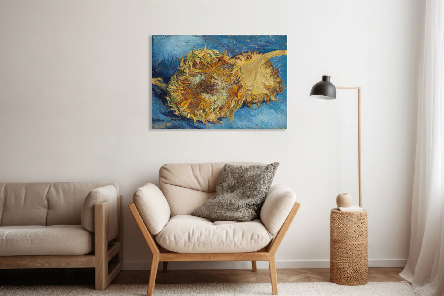 Obraz  Sunflowers, Van Gogh Vintage do Salonu