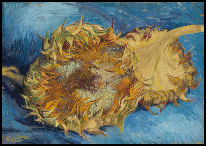 Plakat  Sunflowers, Van Gogh Vintage do Salonu