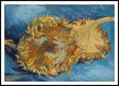 Plakat  Sunflowers, Van Gogh Vintage do Salonu