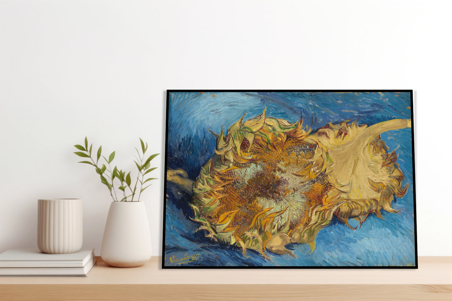 Plakat  Sunflowers, Van Gogh Vintage do Salonu