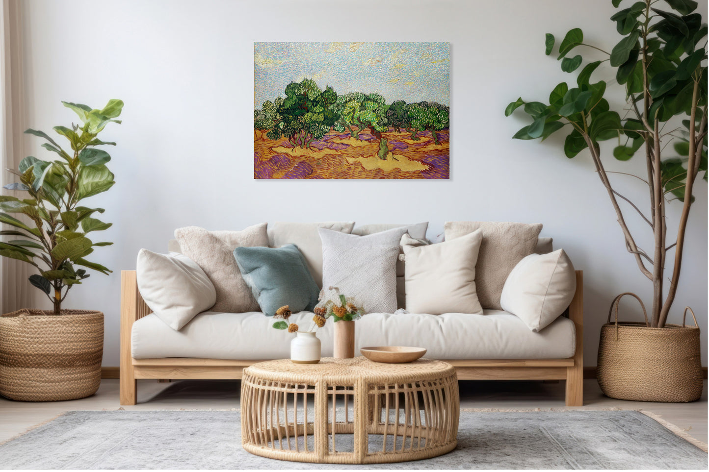 Obraz  Olive Trees 2, Van Gogh Vintage do Salonu