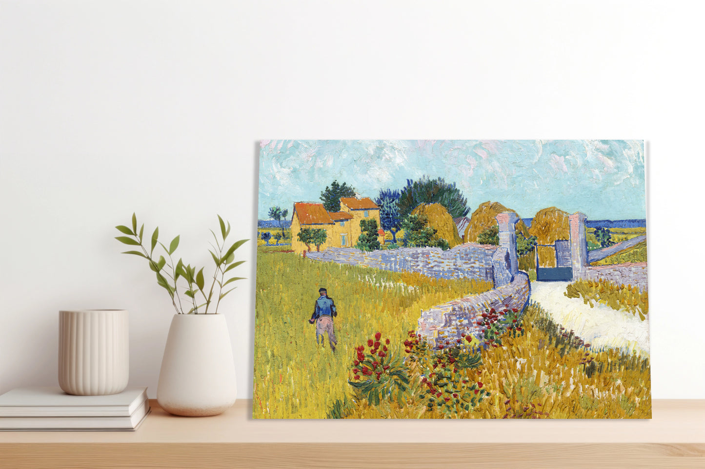 Obraz  Farmhouse in Provence, Van Gogh Vintage