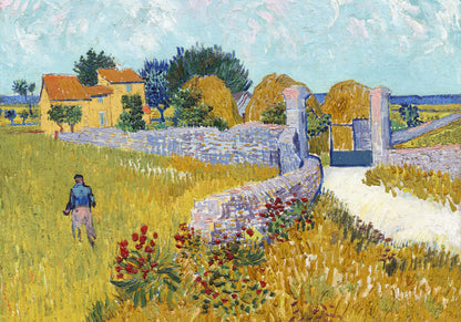 Plakat  Farmhouse in Provence, Van Gogh Vintage