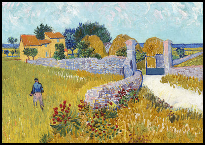 Plakat  Farmhouse in Provence, Van Gogh Vintage