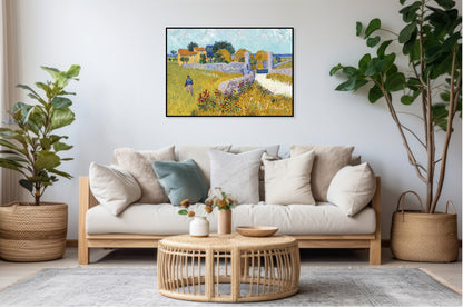Plakat  Farmhouse in Provence, Van Gogh Vintage