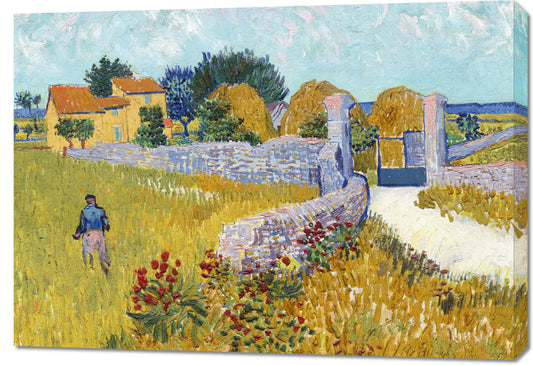 Obraz  Farmhouse in Provence, Van Gogh Vintage
