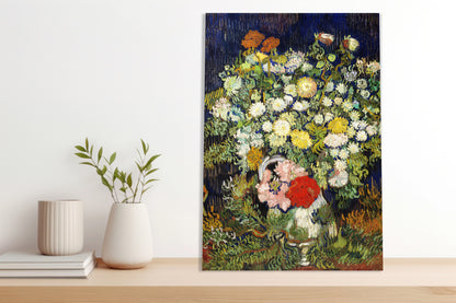 Obraz  Bouquet of Flowers in a Vase, Van Gogh Vintage