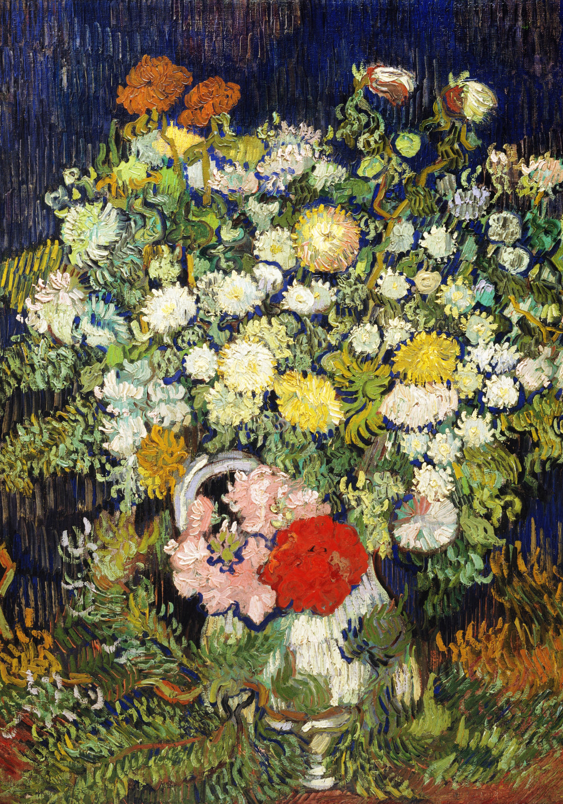 Plakat  Bouquet of Flowers in a Vase, Van Gogh Vintage
