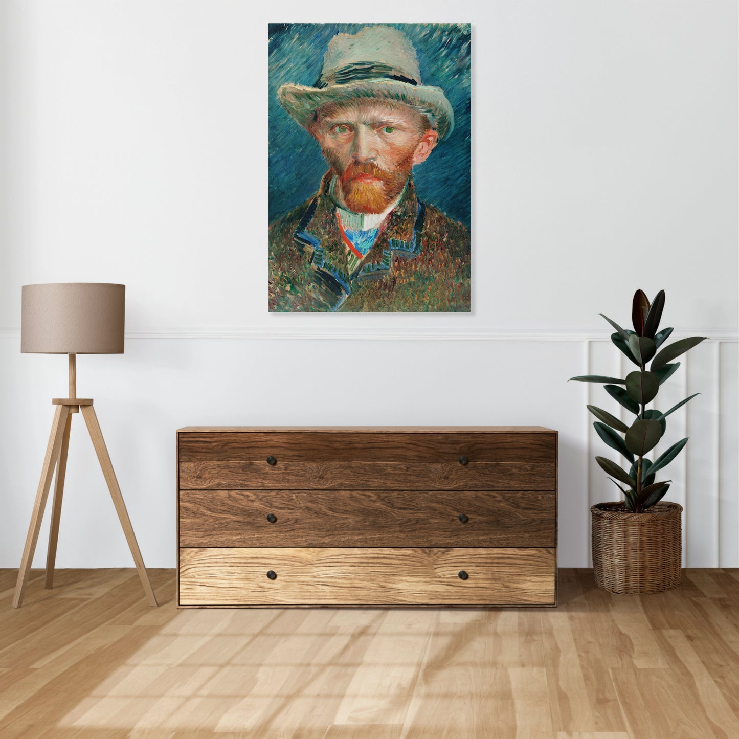 Obraz  Self-Portrait 4, Van Gogh Vintage do Salonu