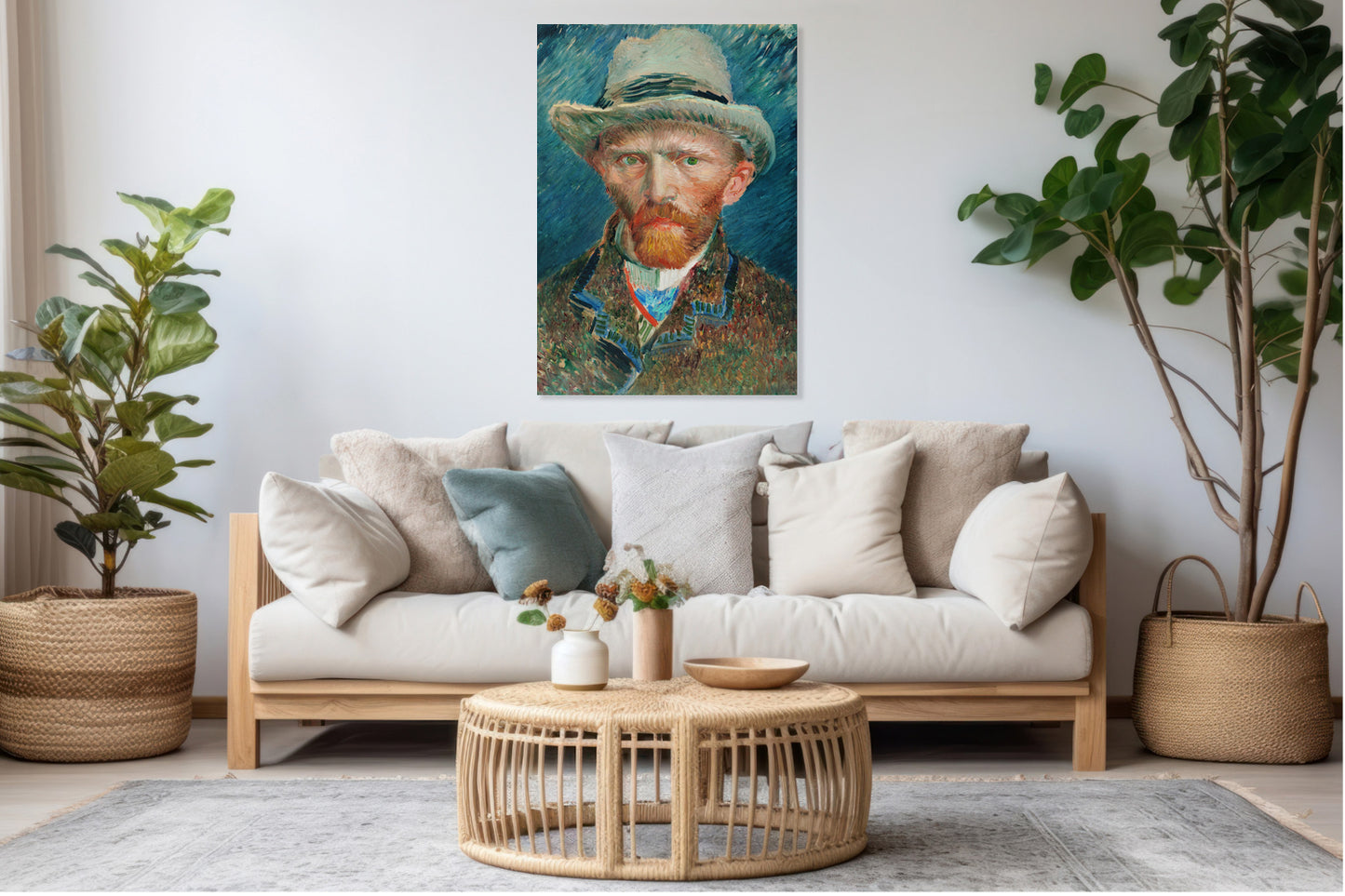Obraz  Self-Portrait 4, Van Gogh Vintage do Salonu