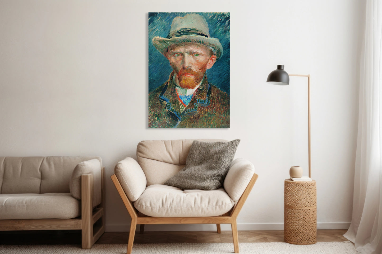 Obraz  Self-Portrait 4, Van Gogh Vintage do Salonu