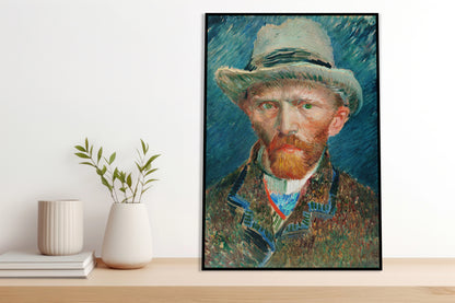 Plakat  Self-Portrait 4, Van Gogh Vintage do Salonu