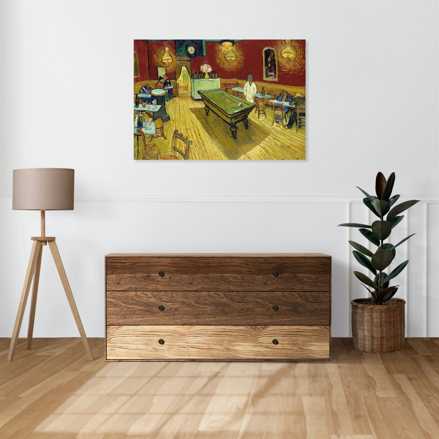 Obraz  The Night Café, Van Gogh Vintage do Salonu