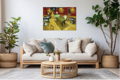 Obraz  The Night Café, Van Gogh Vintage do Salonu