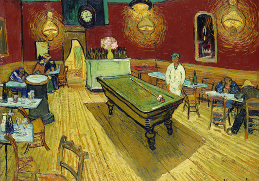 Plakat  The Night Café, Van Gogh Vintage do Salonu