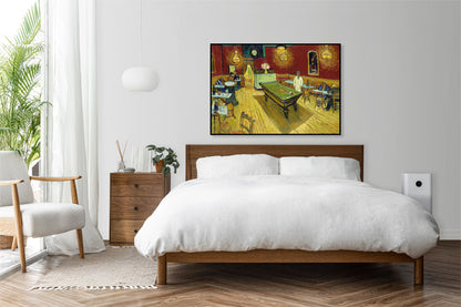 Plakat  The Night Café, Van Gogh Vintage do Salonu