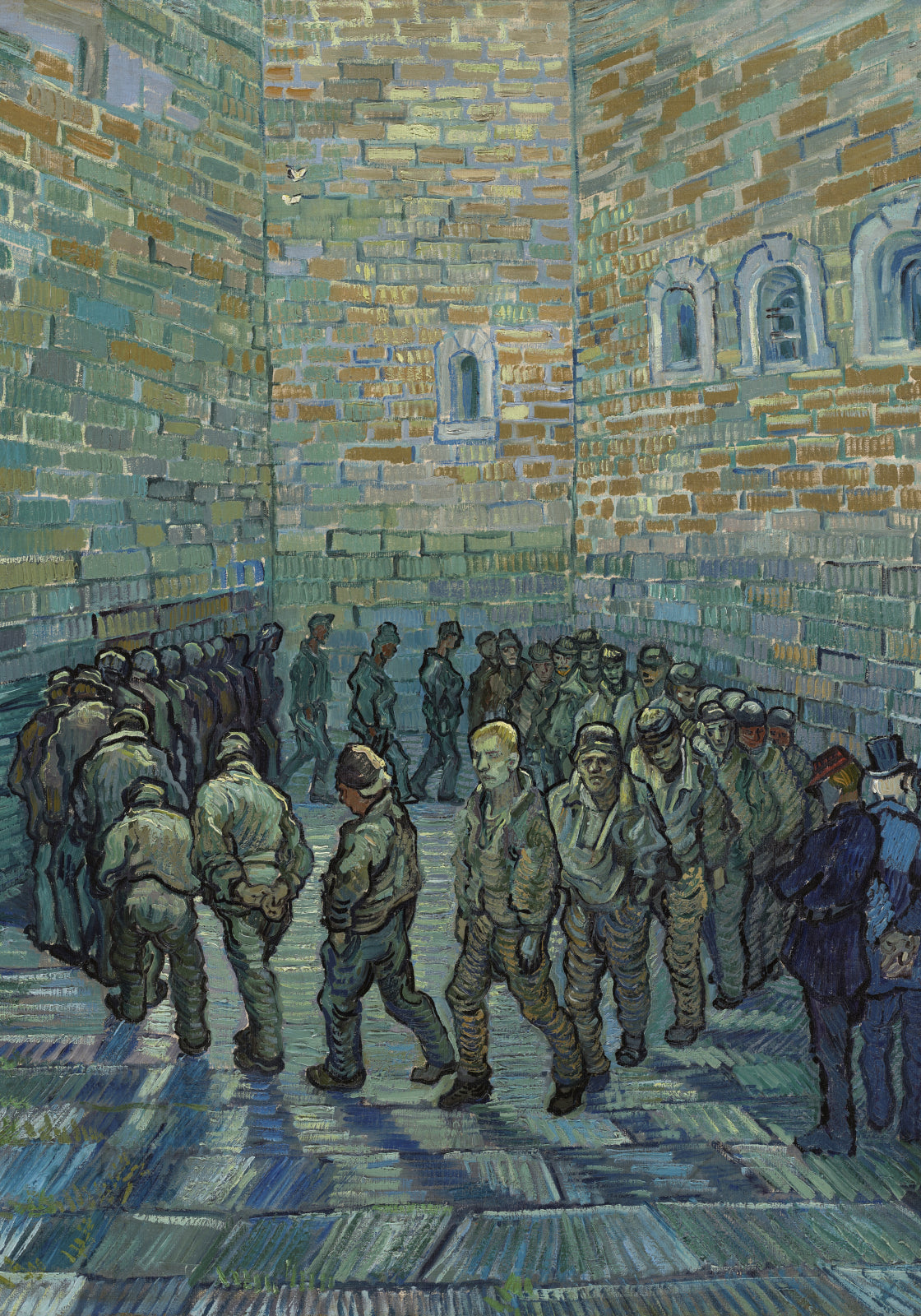 Plakat   Prisoners Exercising, Van Gogh Vintage do Salonu