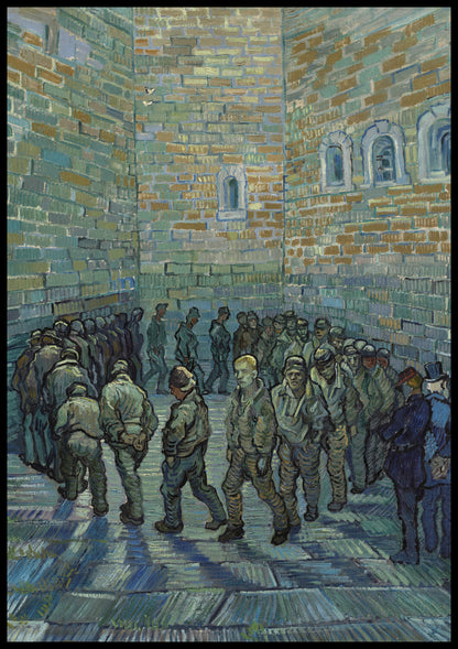 Plakat   Prisoners Exercising, Van Gogh Vintage do Salonu