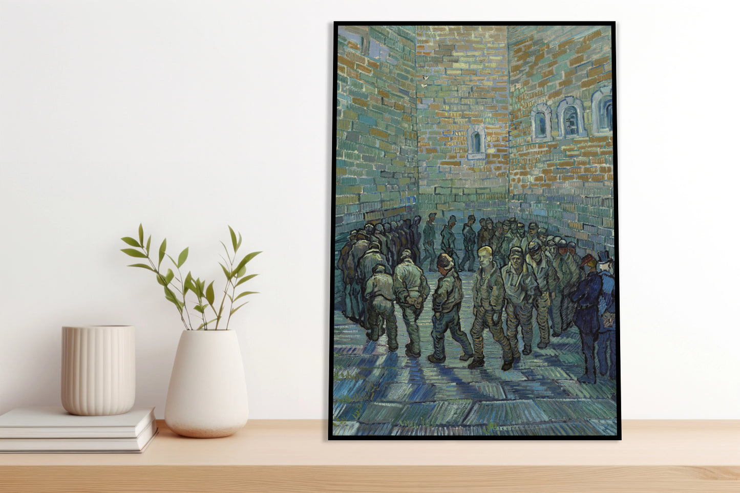 Plakat Van Gogh - Więźniowie spacerujący