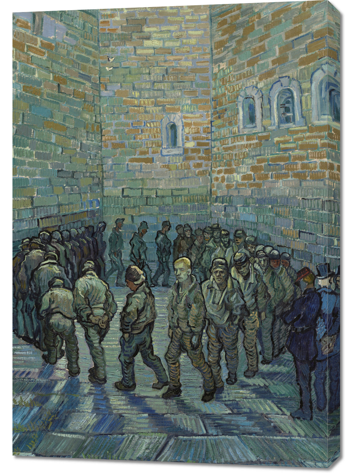 Obraz   Prisoners Exercising, Van Gogh Vintage do Salonu