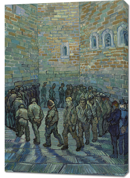 Obraz   Prisoners Exercising, Van Gogh Vintage do Salonu