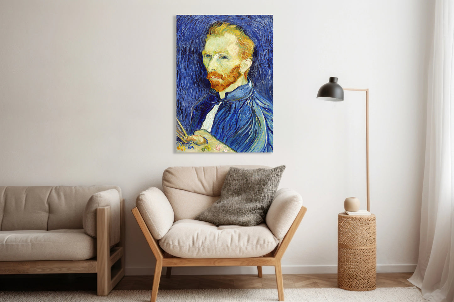 Obraz  Self-Portrait 5, Van Gogh Vintage do Salonu