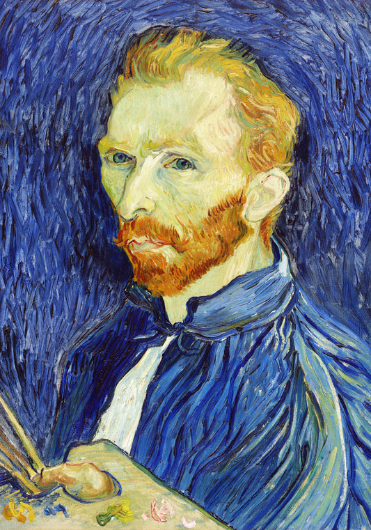 Plakat  Self-Portrait 5, Van Gogh Vintage do Salonu