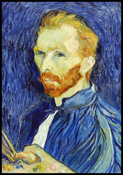 Plakat  Self-Portrait 5, Van Gogh Vintage do Salonu