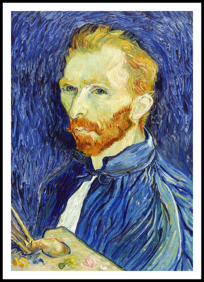 Plakat  Self-Portrait 5, Van Gogh Vintage do Salonu