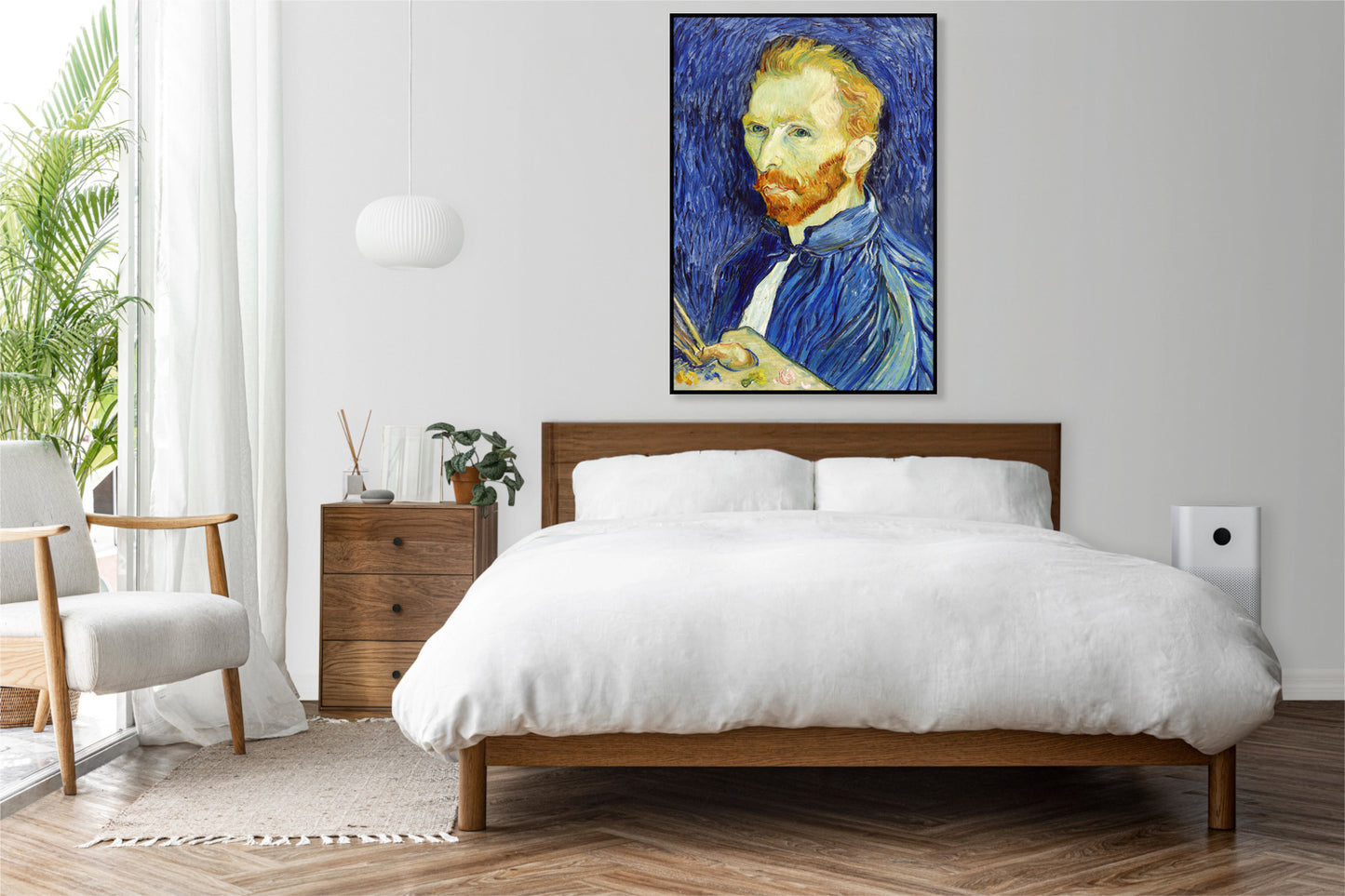 Plakat  Self-Portrait 5, Van Gogh Vintage do Salonu