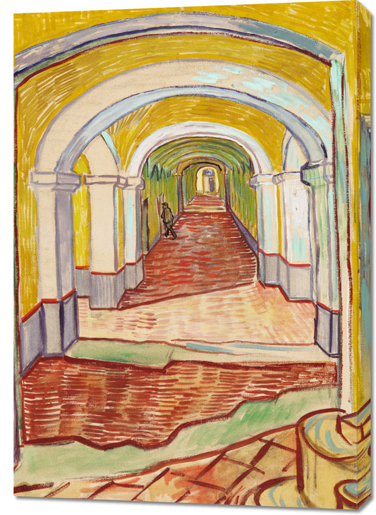 Obraz  Corridor in the Asylum, Van Gogh Vintage